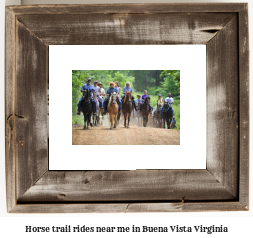 horse trail rides near me in Buena Vista, Virginia